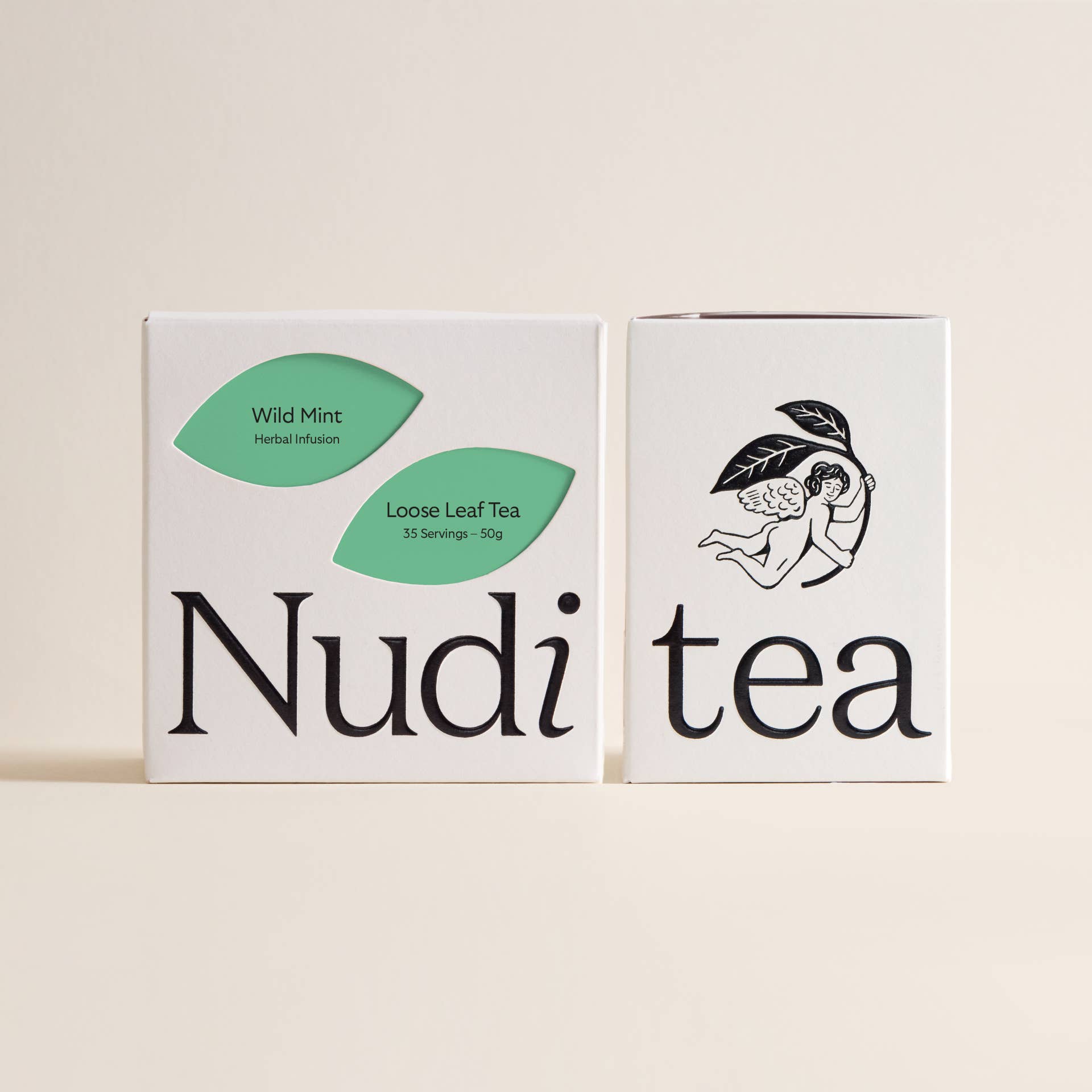 Nuditea – wholesale Loose tea – Wild Mint - 50g Loose Tea for Retail