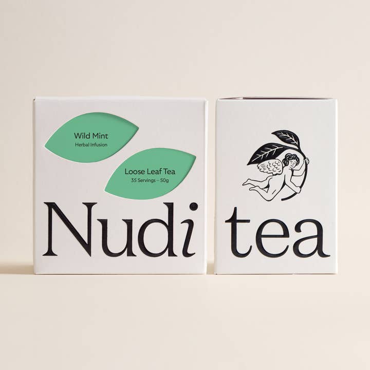 Nuditea – wholesale Loose tea – Wild Mint - 50g Loose Tea for Retail0