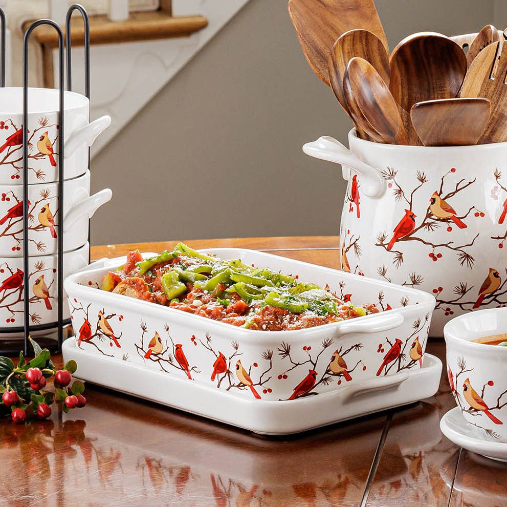 Temp-tations - Wholesale Baking Dish - Temp-tations Stoneware 11x7 Baker - 5 designs1