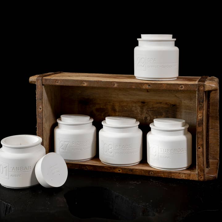 CHROME - Wholesale Jar/Filled Candle - STARTER PACK 12 CHROME CANDLES1