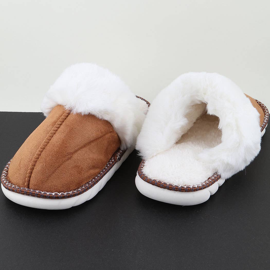 3AM BY H&D ACCESSORIES – Engroshandel Slippers - Dame – Klassiske Fuzzy Tøfler5