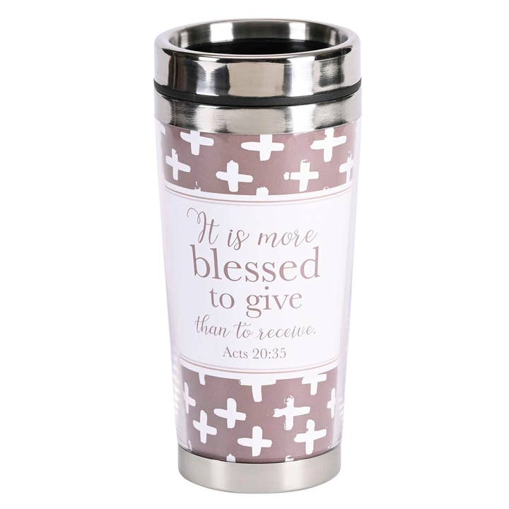 Reisebecher It Is More Blessed To Give für den Großhandel von Dicksons
