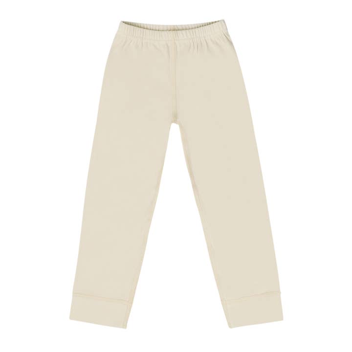Oatmeal | Kids Base Layer Pants for wholesale by Jan & Jul