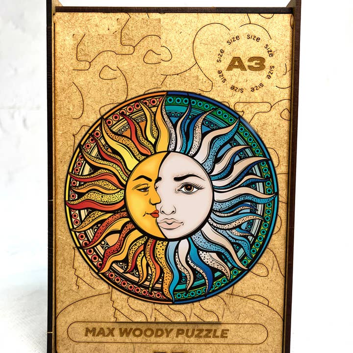 Wooden Jigsaw Puzzle for Adults & Kids, L Size 100+ Pieces for wholesale by Max Woody™