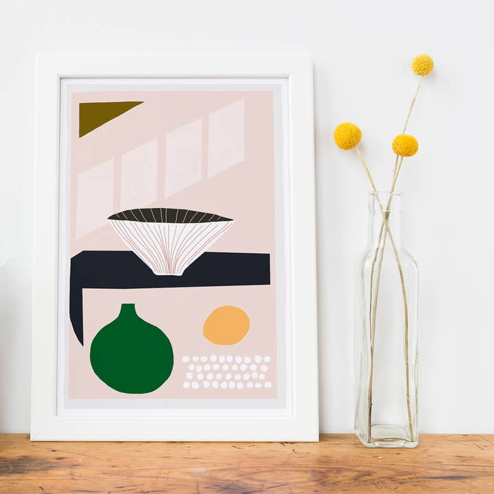 Francesca Iannaccone – wholesale Art print – Kettle's Yard Lucie Modern Still Life Art Print1