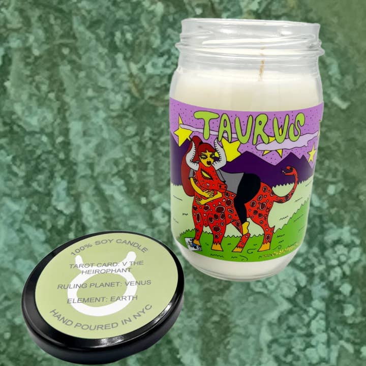 Taurus Candle for engroshandel hos Spooksvilla