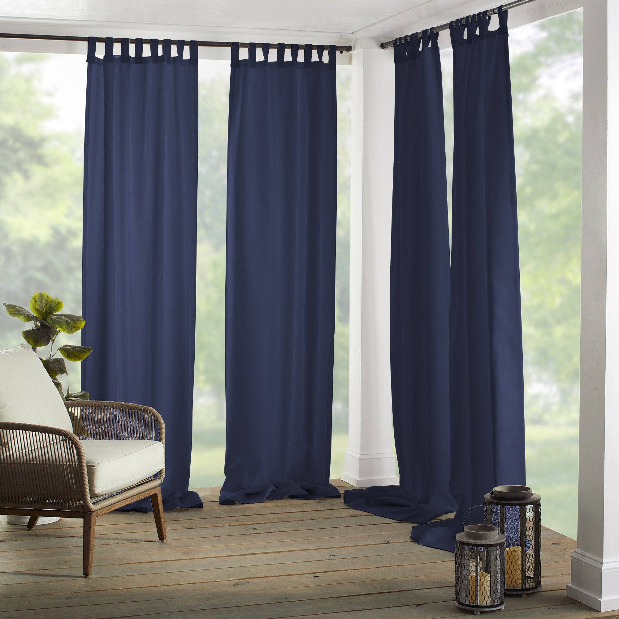 Threadmade Home - Wholesale Curtain - Matine Tab-Top Indoor/Outdoor Window Curtain Panel0