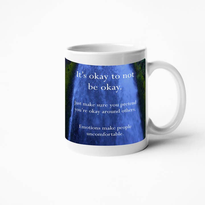 Calm Down Caren - Wholesale Coffee Mug - Disappointing Affirmations - It’s Okay to Not Be Okay Mug