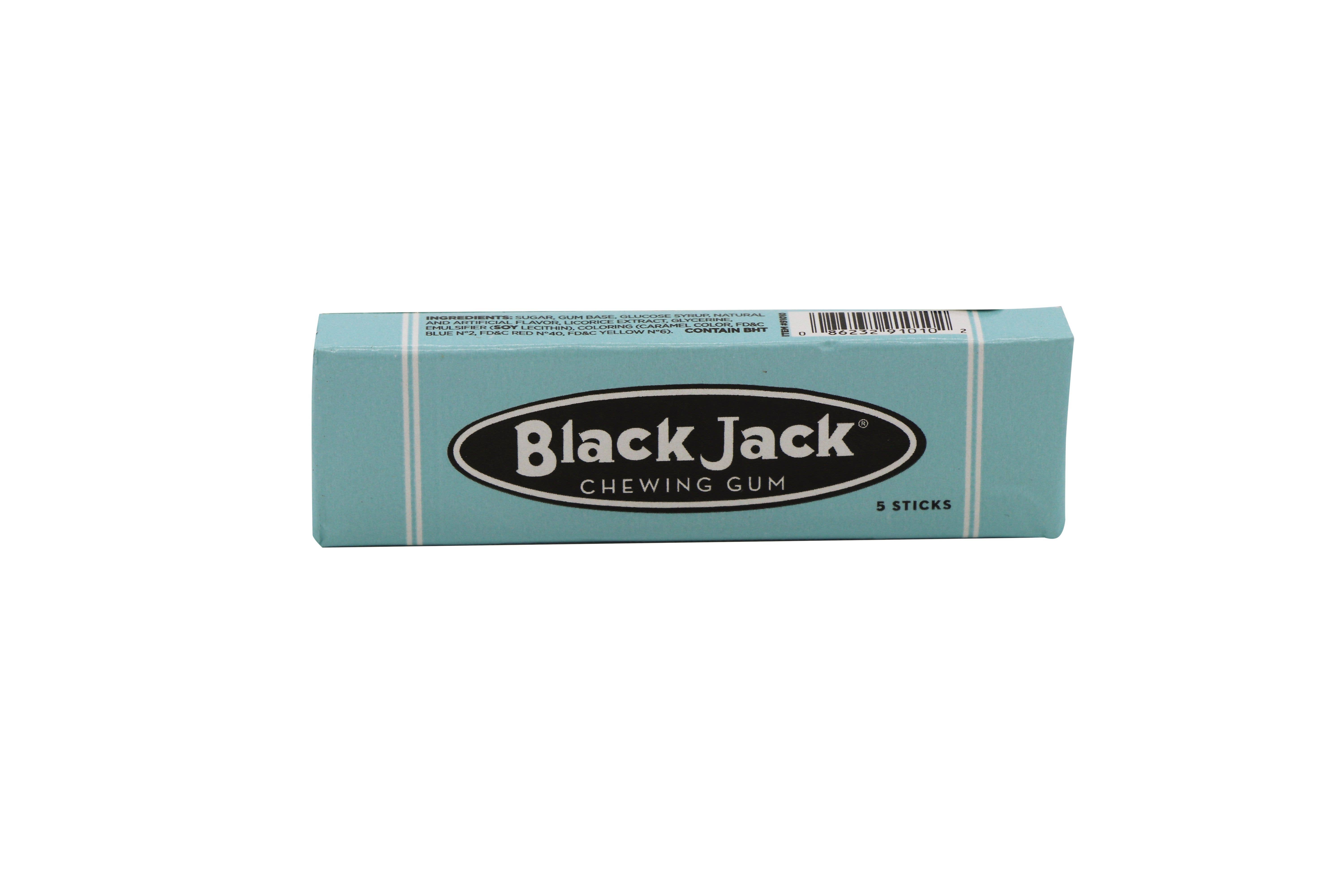 Grandpa Joe's Candy Shop – wholesale Chewing gum – Blackjack Chewing Gum, 20ct1