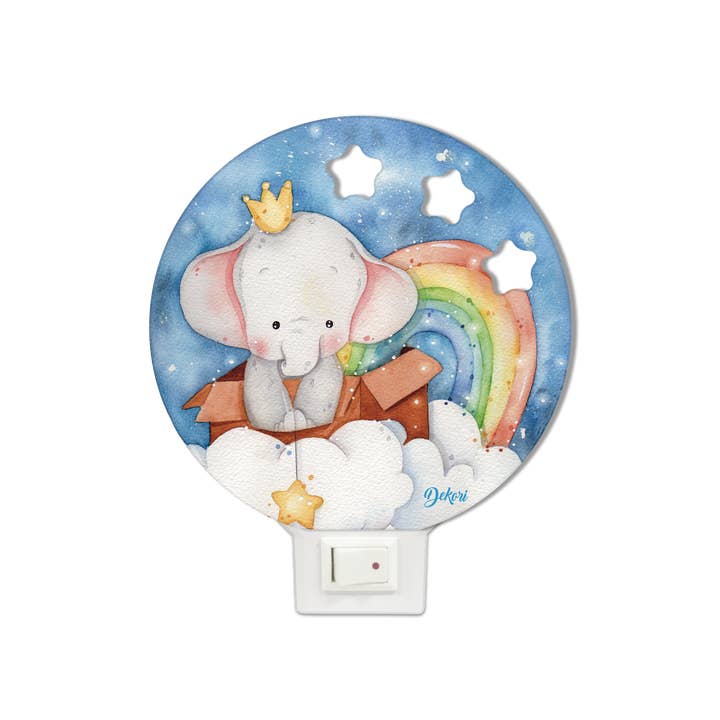 Luz Noturna LED Elefante Mong Light Point por atacado de Dekori