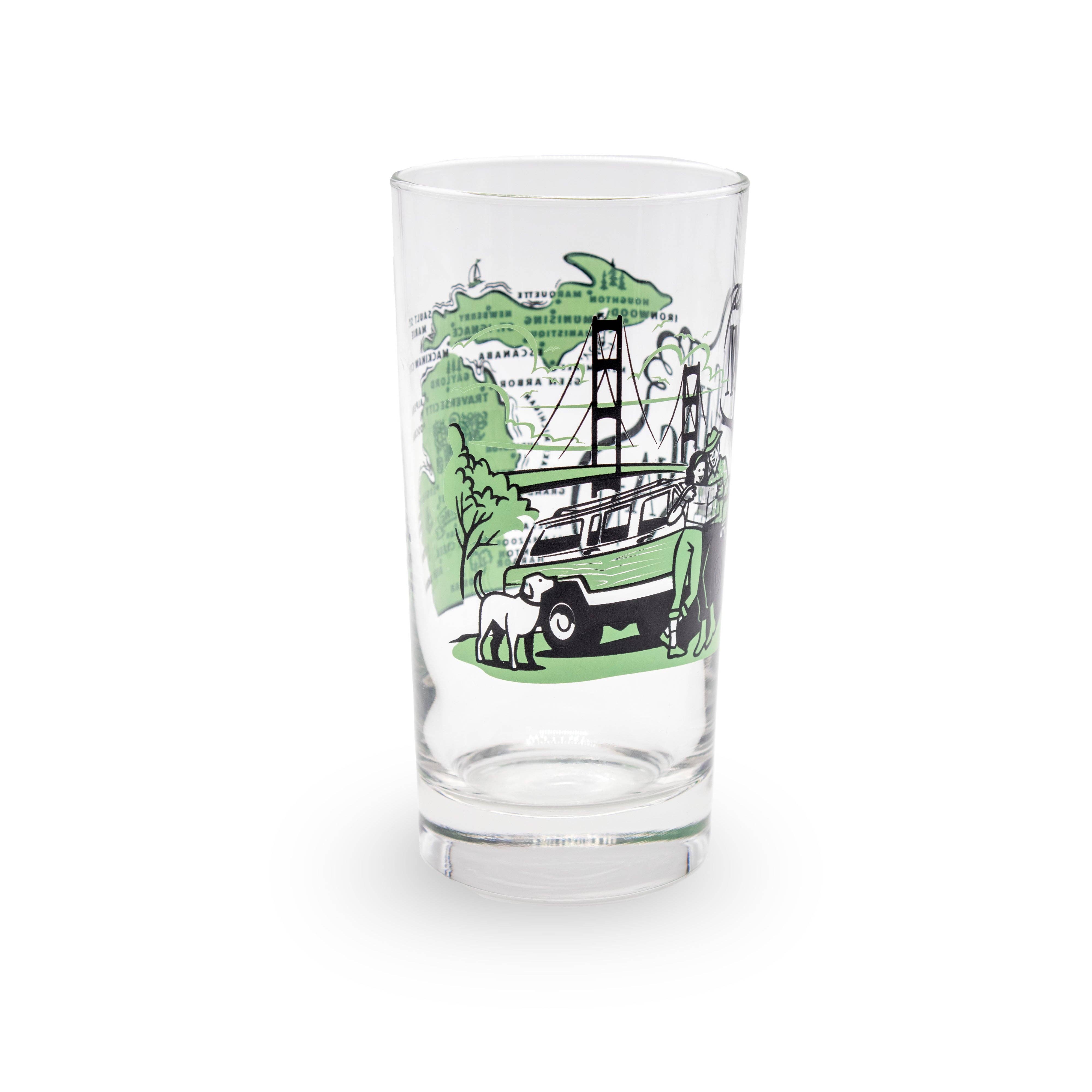 Peninsulas - Wholesale Drinking Glass/Cup - Michigan Glass2