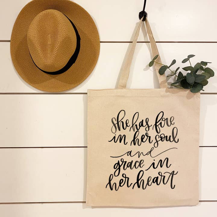 swaygirls – wholesale Bärkasse - Dam – Återanvändbar tygväska | Canvas tote bag | Brand & nåd väska