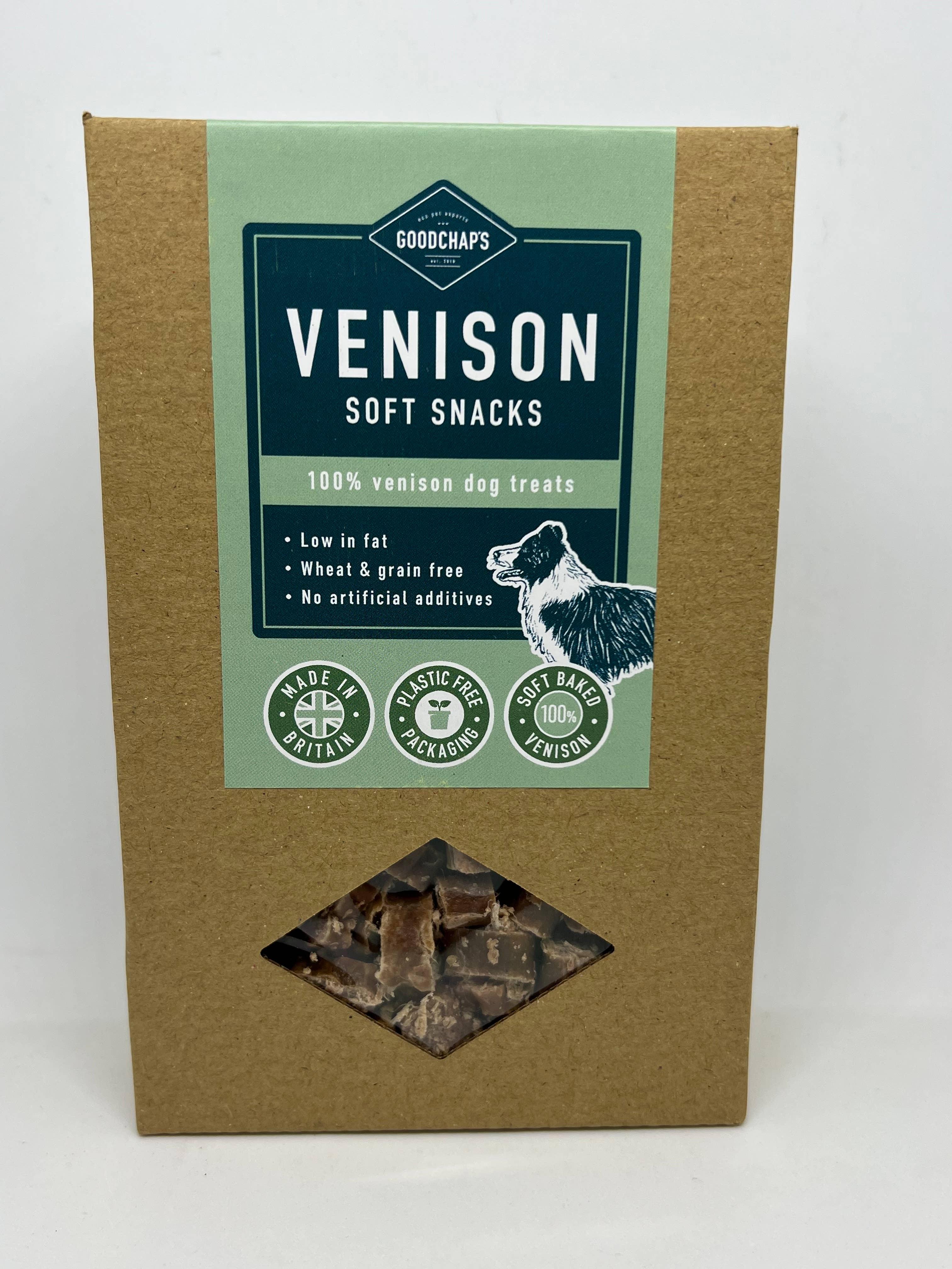 Goodchap's – wholesale Pet treats – Dog – Venison Soft Snacks – Mega Pack0
