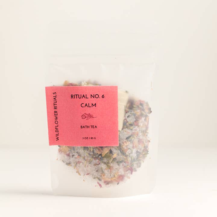 Wildflower Rituals - Venta al por mayor Gel/espuma de baño - Ritual Nº 6 Té de Baño Botánico Calmante - Lavanda Rosa1