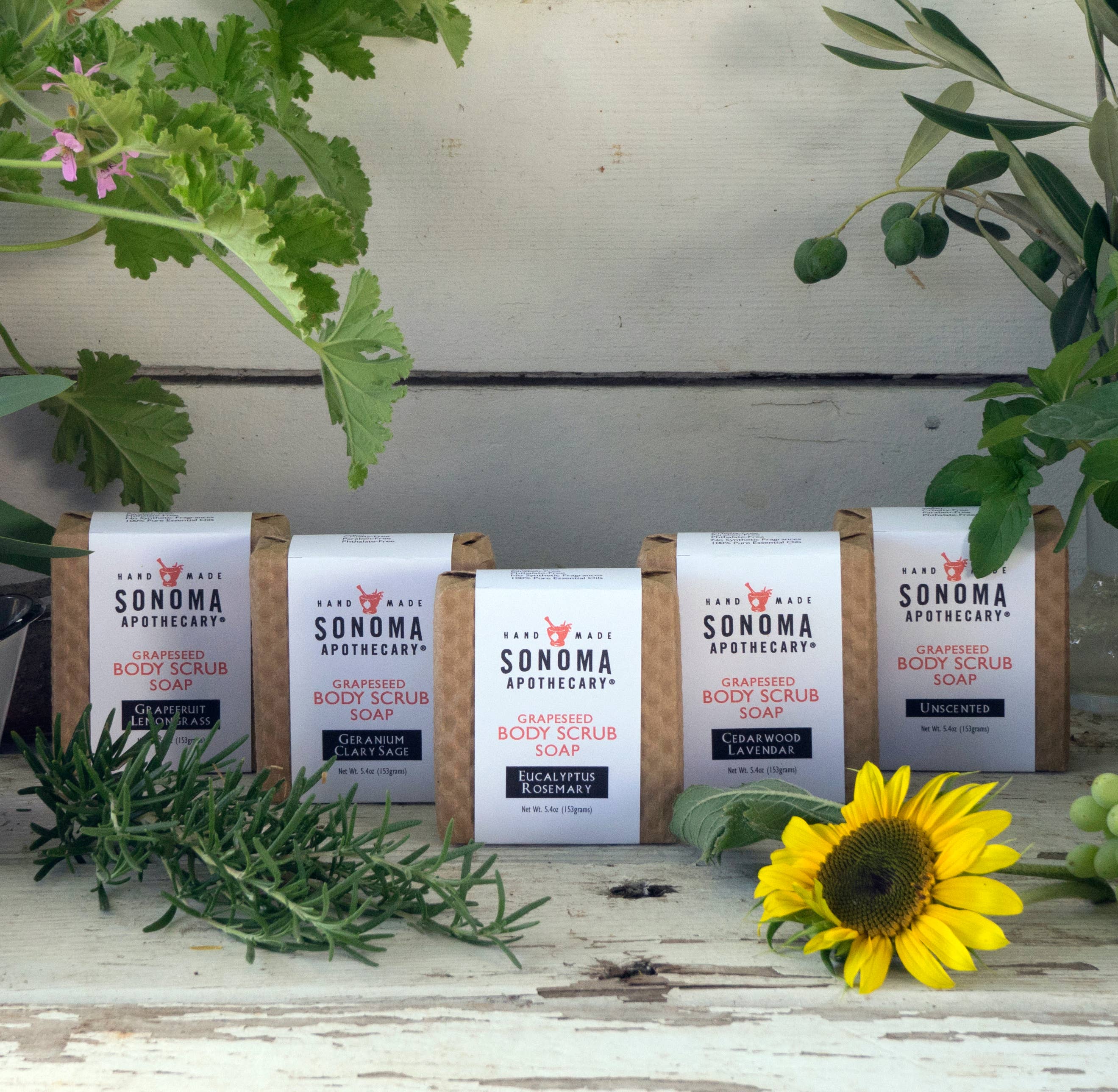 Sonoma Apothecary - Wholesale Body Scrub/Exfoliant - Exfoliating Bar Soap Cedarwood Lavender Body Scrub1