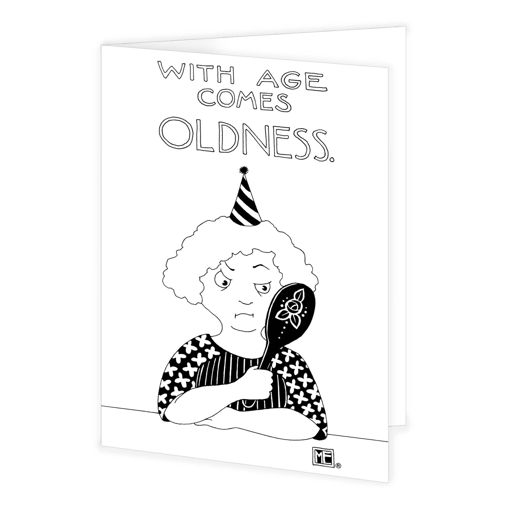 Mary Engelbreit Studios - Wholesale Birthday Card - With Age Engeldark Card0