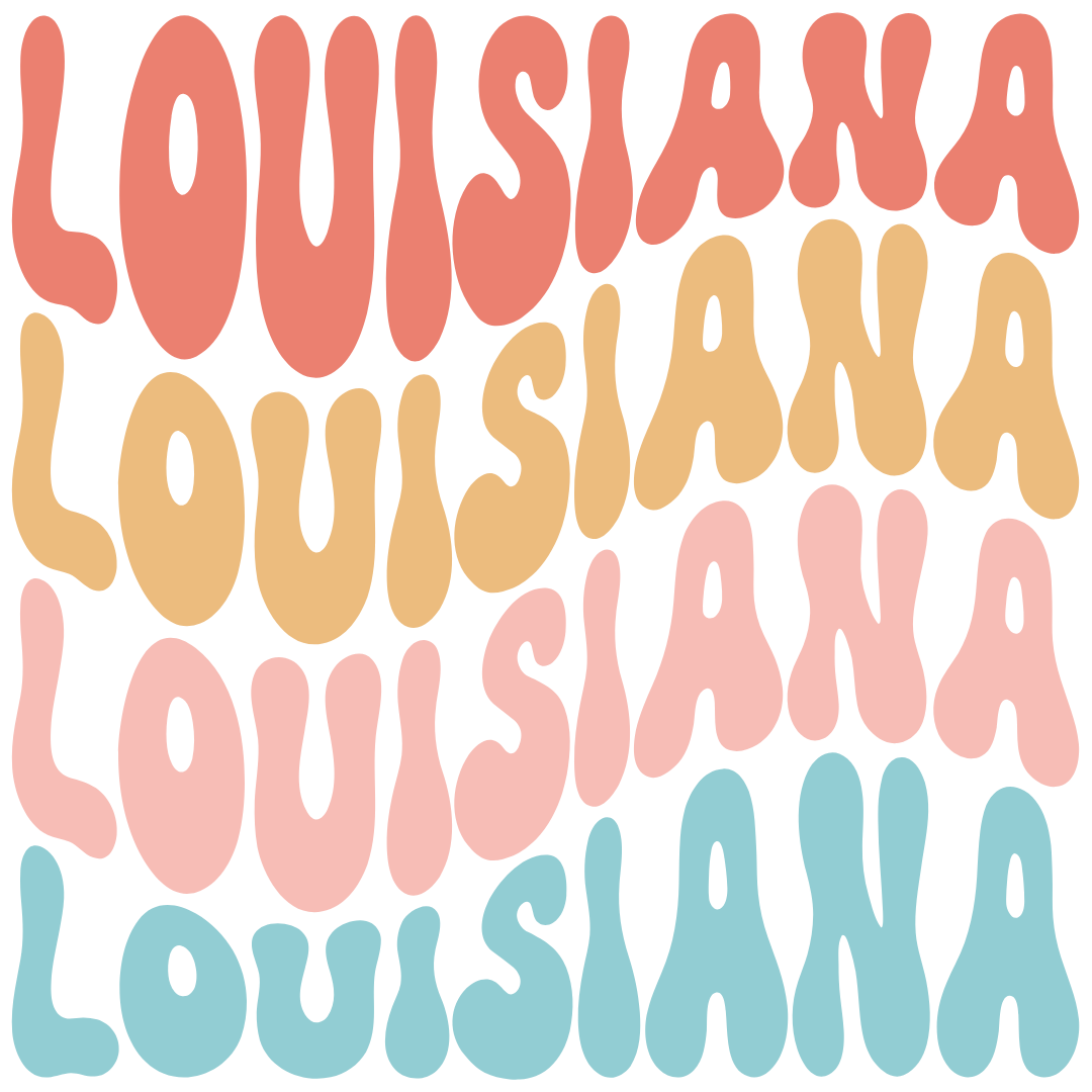 Daisy Mae Designs - Vente Aimants - Tous les 50 États Aimant Fort Acrylique Police Rétro – 2"x2"16