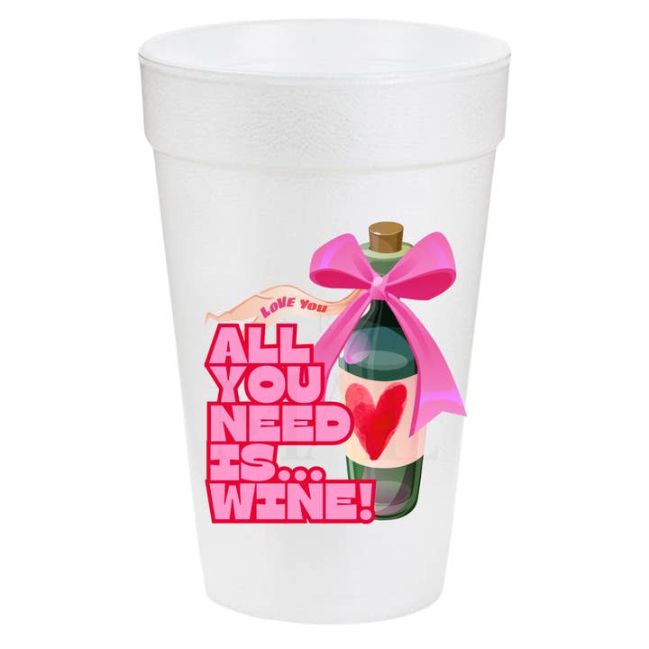 Alles, was Sie brauchen, sind Weinbecher mit 20 Unzen. für den Großhandel von Party With Mal