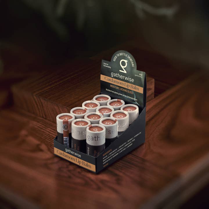 Gatherwise - Wholesale Lip Balm - Sun and Sage Lip Balm - Case of 132