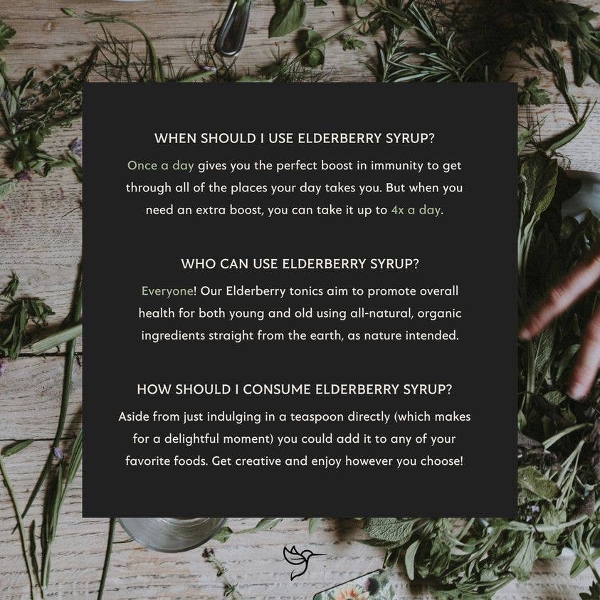 Whole Harmony - Wholesale Voedingssupplement/vitamine - Gecertificeerde BIOLOGISCHE vlierbessen siroop 8oz4