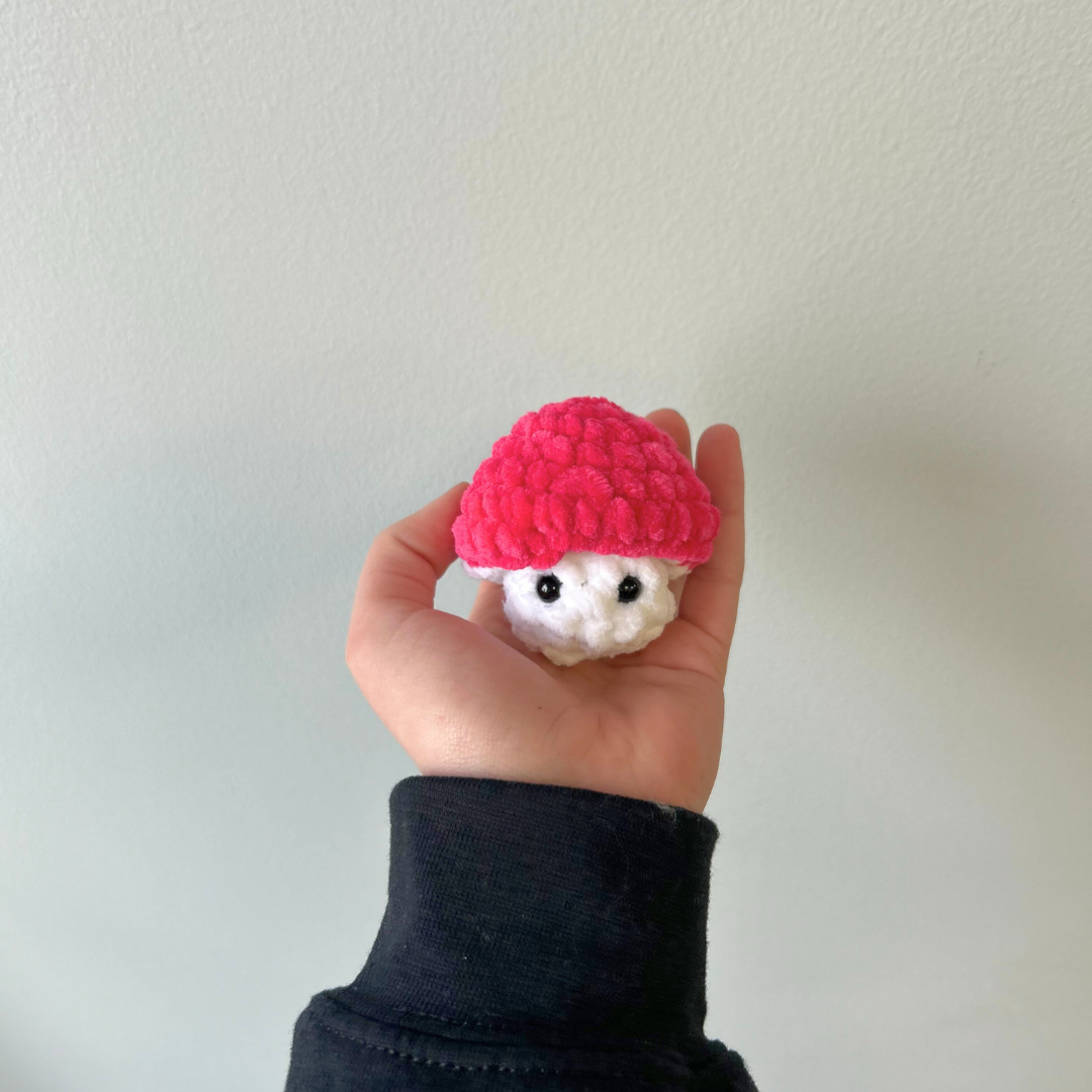 Crochet by Jolene - Wholesale Knuffels - Kinderen en baby - Gehaakte Paddenstoel Pop-It Fidget Speelgoed - Meerdere Kleuren4