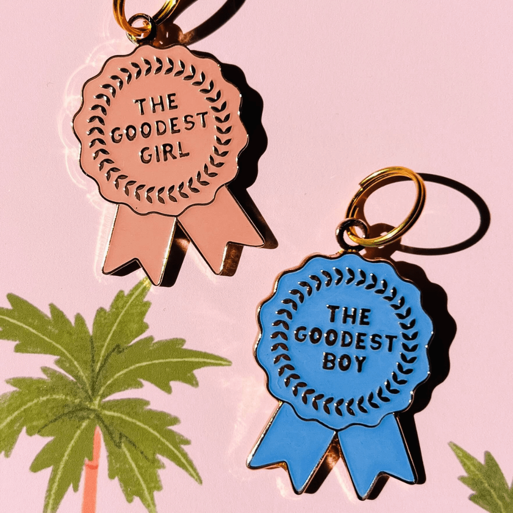 Barkada – wholesale Pet identification tag – Cat/dog – Goodest Girl/Boy Pet ID Tag4