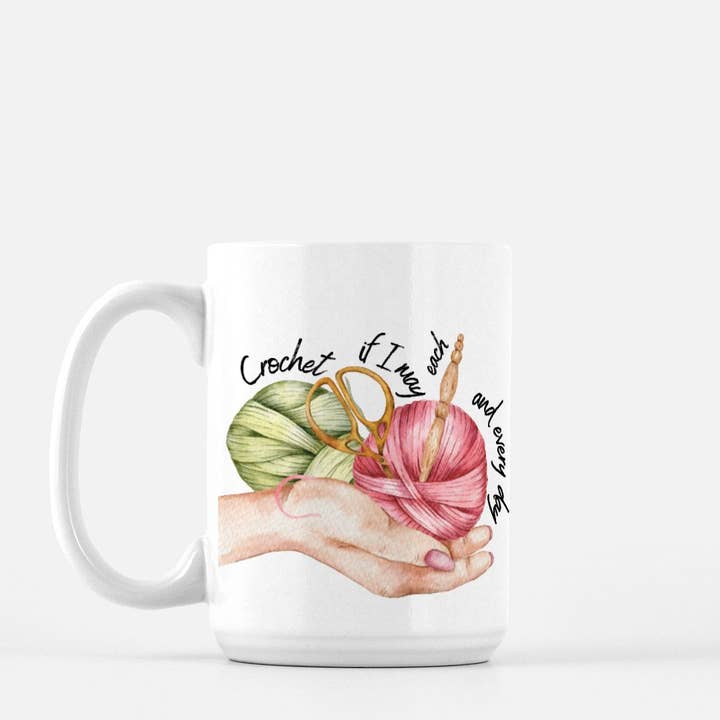 NNK Press - Wholesale Coffee Mug - Knit and Crochet Mug Set