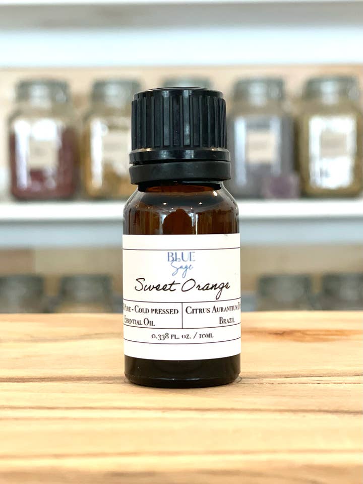 Sweet Orange Essential Oil 10ml - 100% Pure for wholesale by Blue Sage