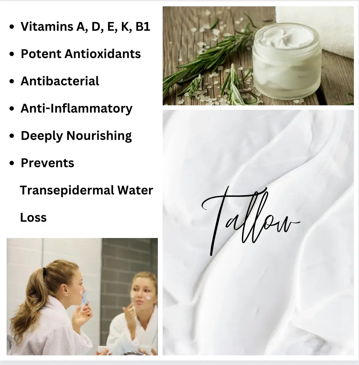 Skinbiome - Wholesale Body Cream/Lotion - Whipped Tallow Face and Body Cream4