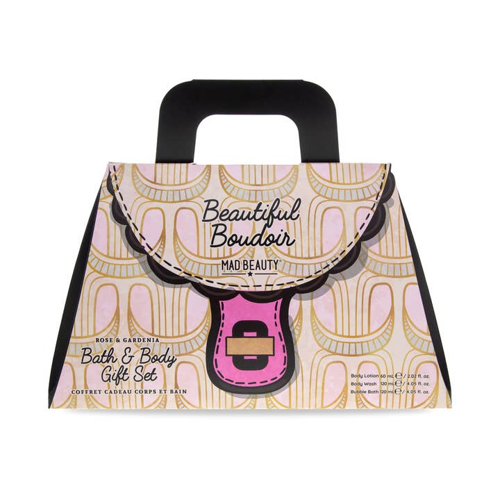 Mad Beauty USA LLC - Wholesale Bath & Body Set - Mad Beauty Boudoir Bath Gift Set