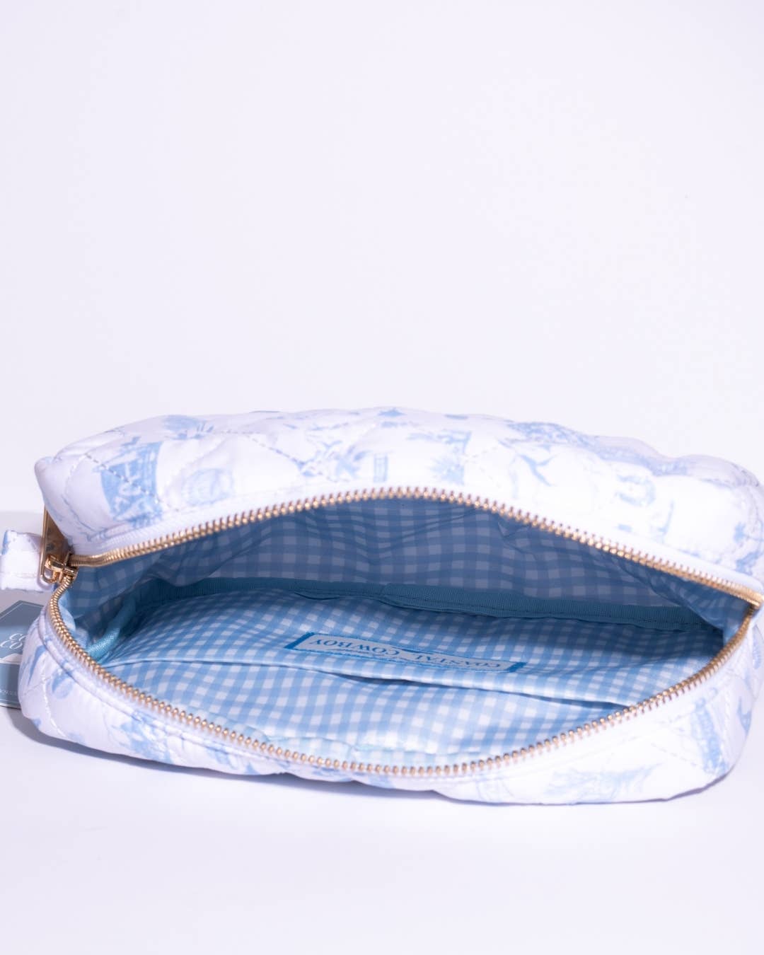 Coastal Cowboy - Wholesale Makeup/Cosmetic Bag - *NEW* Country & Coastal Toile Makeup Travel Bag2