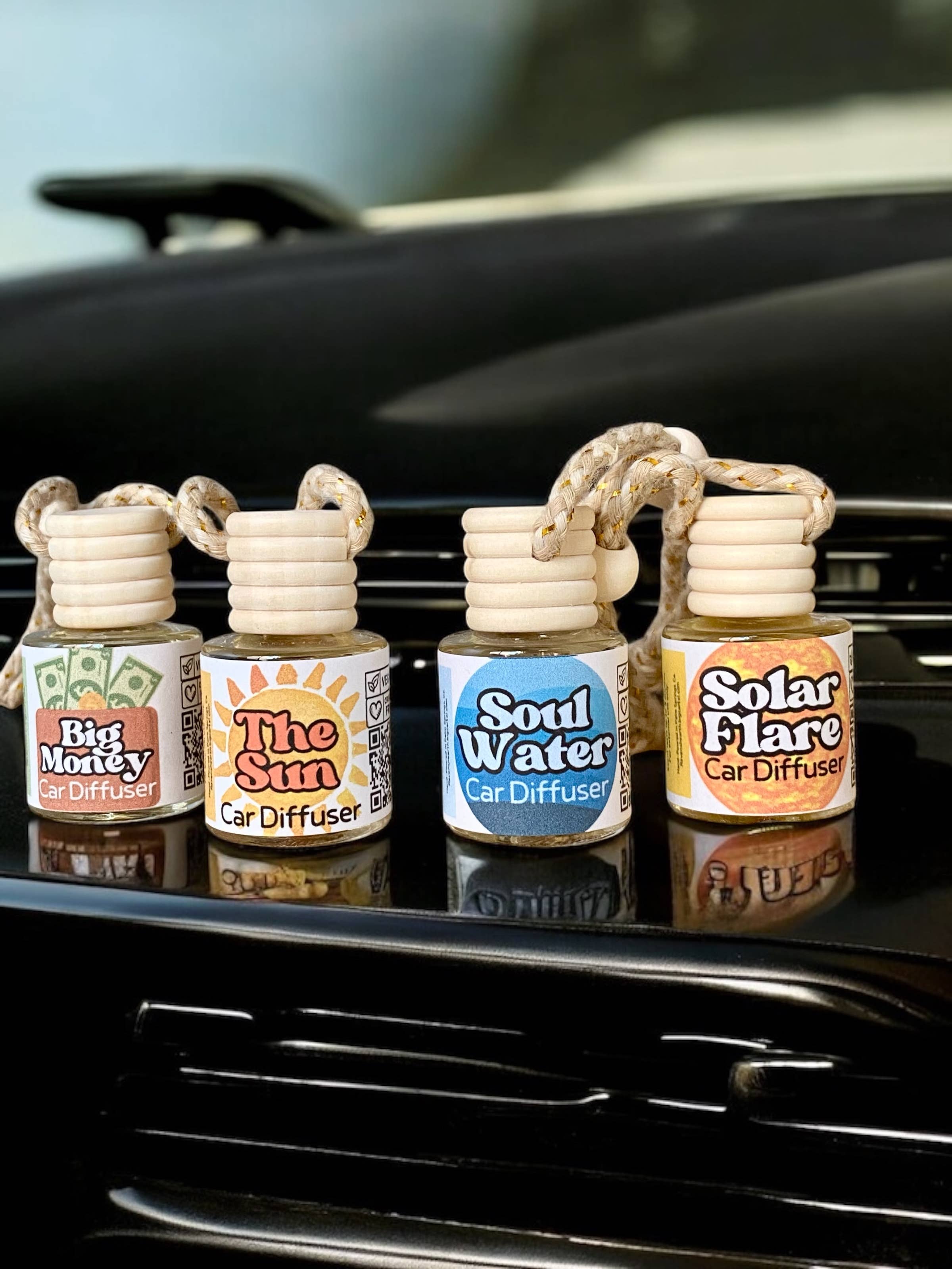 Raven’s Hearth - Wholesale Car Freshener - Unisex - Joshua Tree Diffuser | Earthy & Warm Scented | Under $54