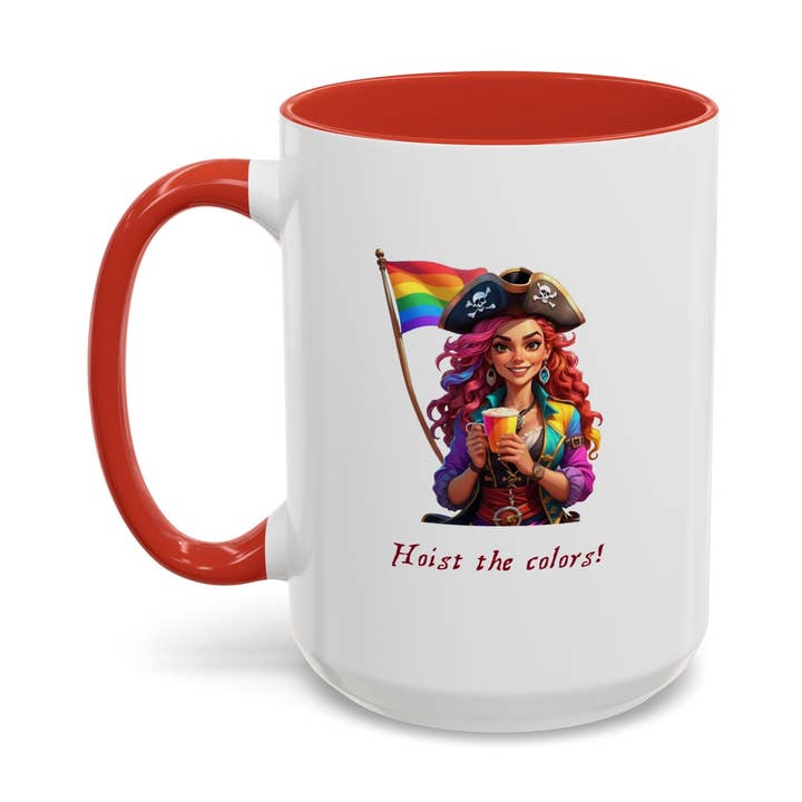 Hoist the Colors Coffee Mug (11, 15oz) for wholesale by CptMaxWinters