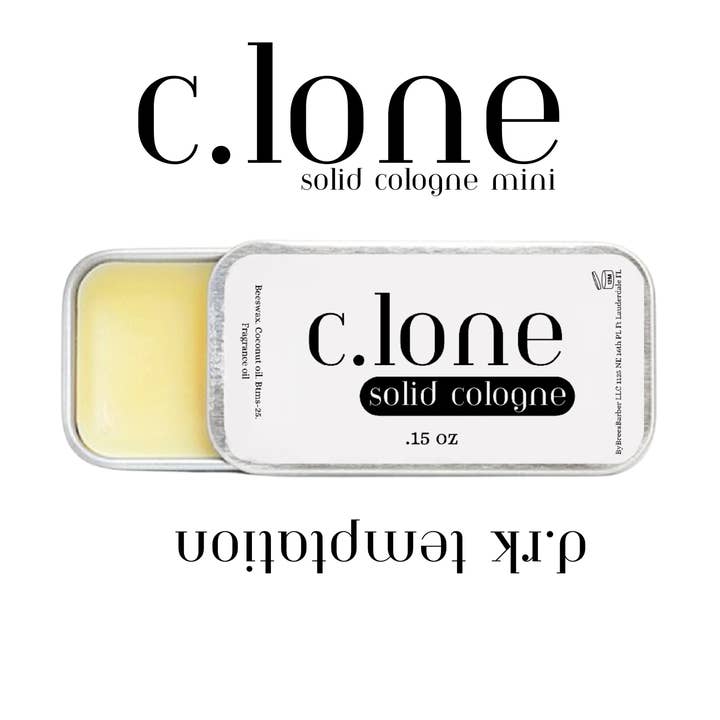 C.LONE MINI - Solid Cologne for Men -Similar to D.rk Temptations - Intense and Seductive Scent, Portable and Long-Lasting, Ideal for Travel for wholesale by Union Barber Supply