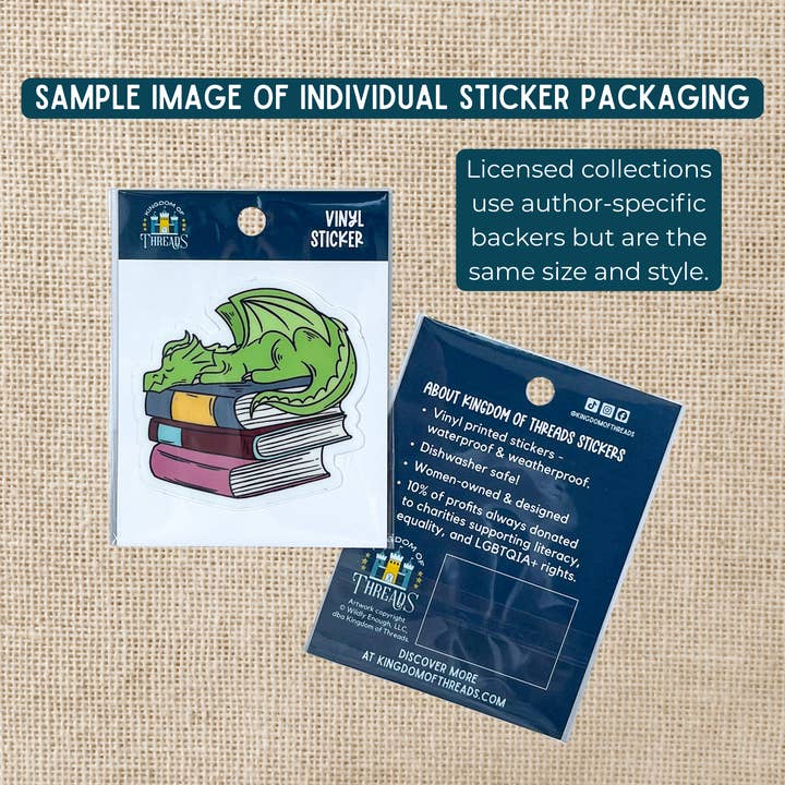 Kingdom of Threads - Wholesale Sticker - I Like My Fae Morally Gray Sticker2