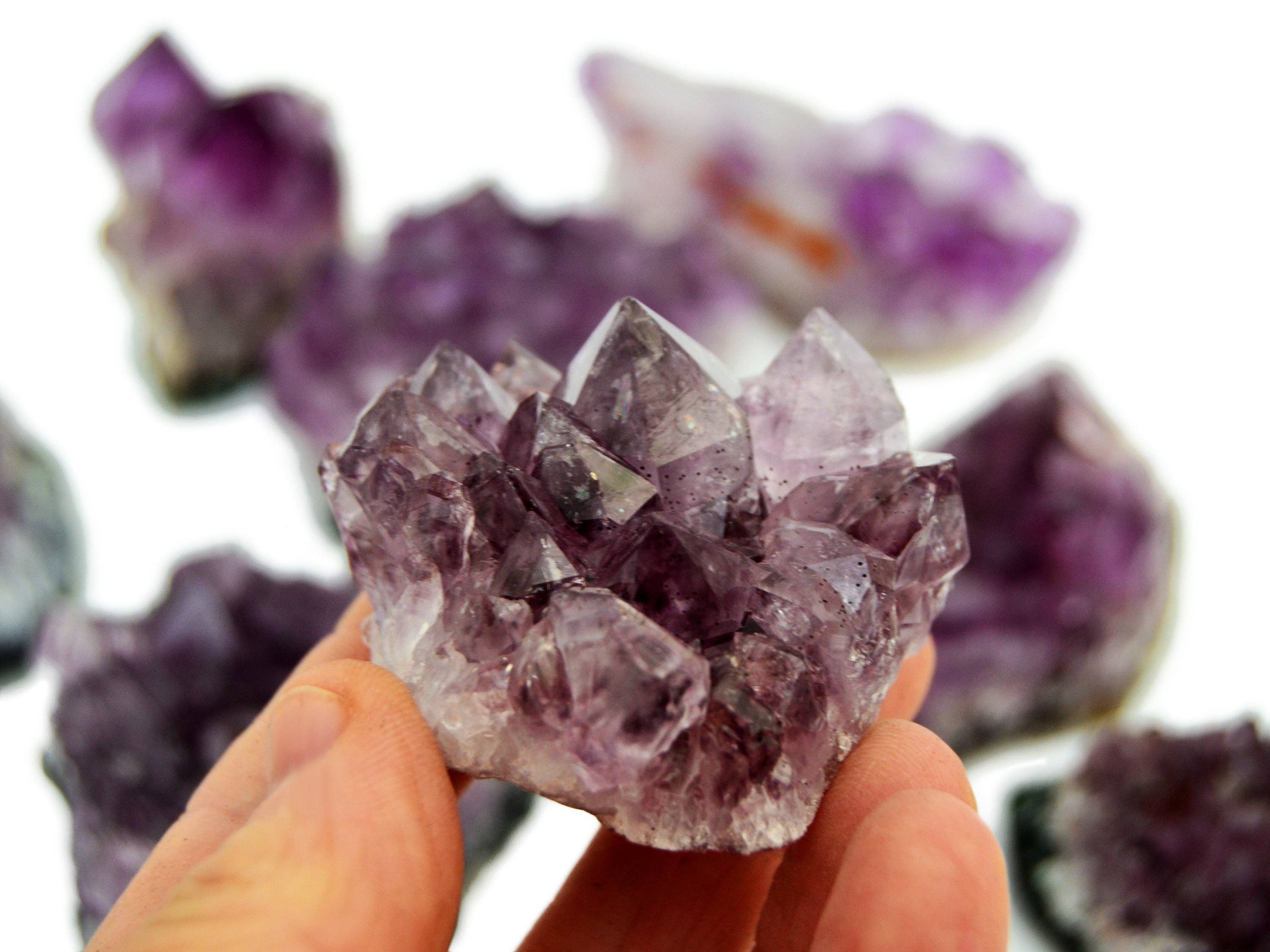 Kaia & Crystals - Wholesale Spiritual Stone/Crystal - Amethyst Druzy Crystal (Brazil) AAA+ Quality (40g - 250g)0