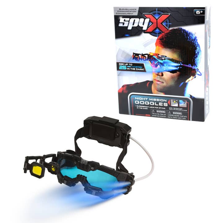 MukikiM Toys & Games - Wholesale Electronic Toy - Kids & Baby - SpyX Night Mission Goggles-Twin LED Lights For Night Vision