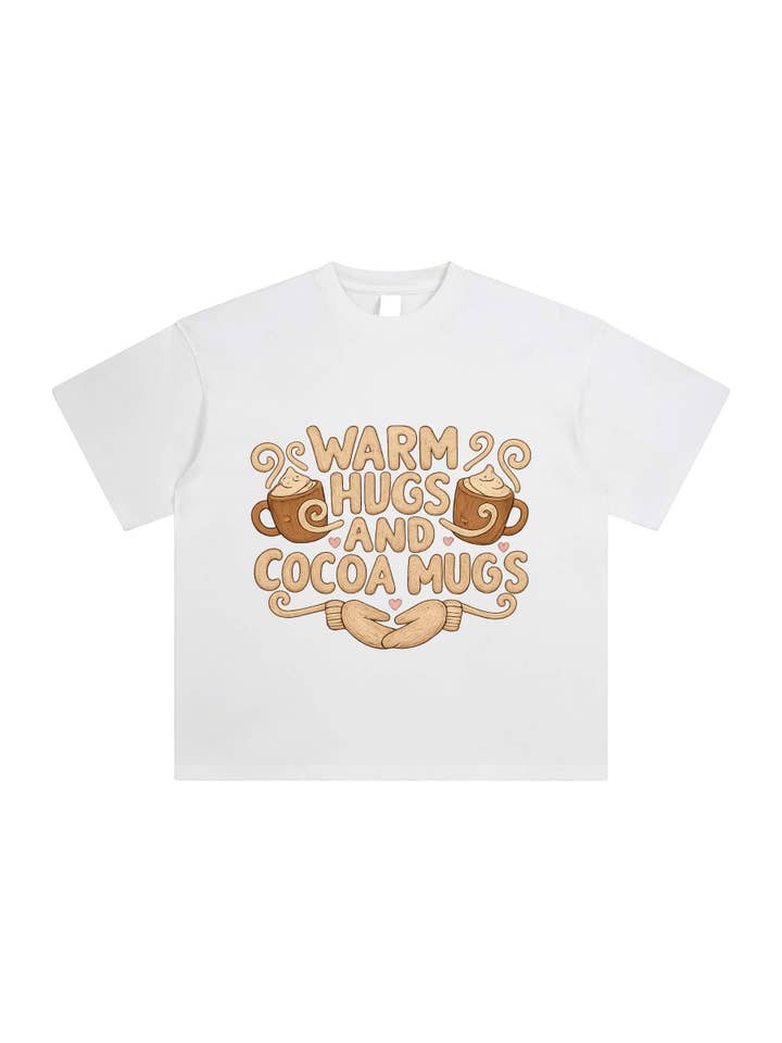 Queen Fashion - Wholesale T-Shirt (Graphic) - Unisex - comfy funny t-shirt: cocoa mugs graphic – DTG Printed Tee1