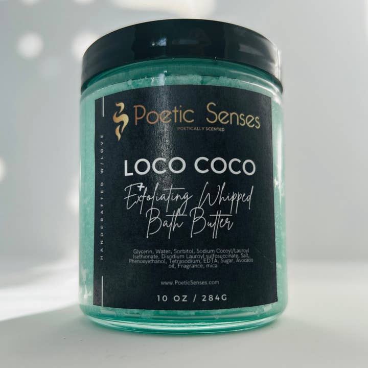 Poetic Senses - Wholesale Body wash/shower gel - Loco Coco Exfoliating Bath Butter | Poetic Senses Tropical Skincare0