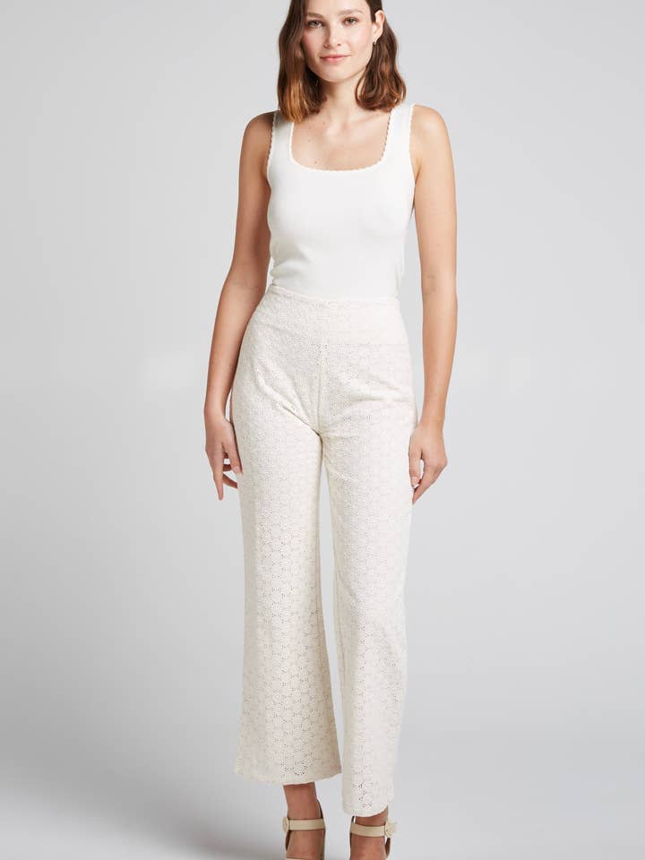 BOBO - Pantalón de encaje forrado para venta al por mayor de Andy & Lucy