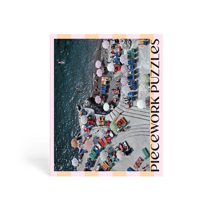 Piecework Puzzles - Wholesale Puzzle - Adult - ✨NEW✨Positano Beach - 1000 pieces puzzle