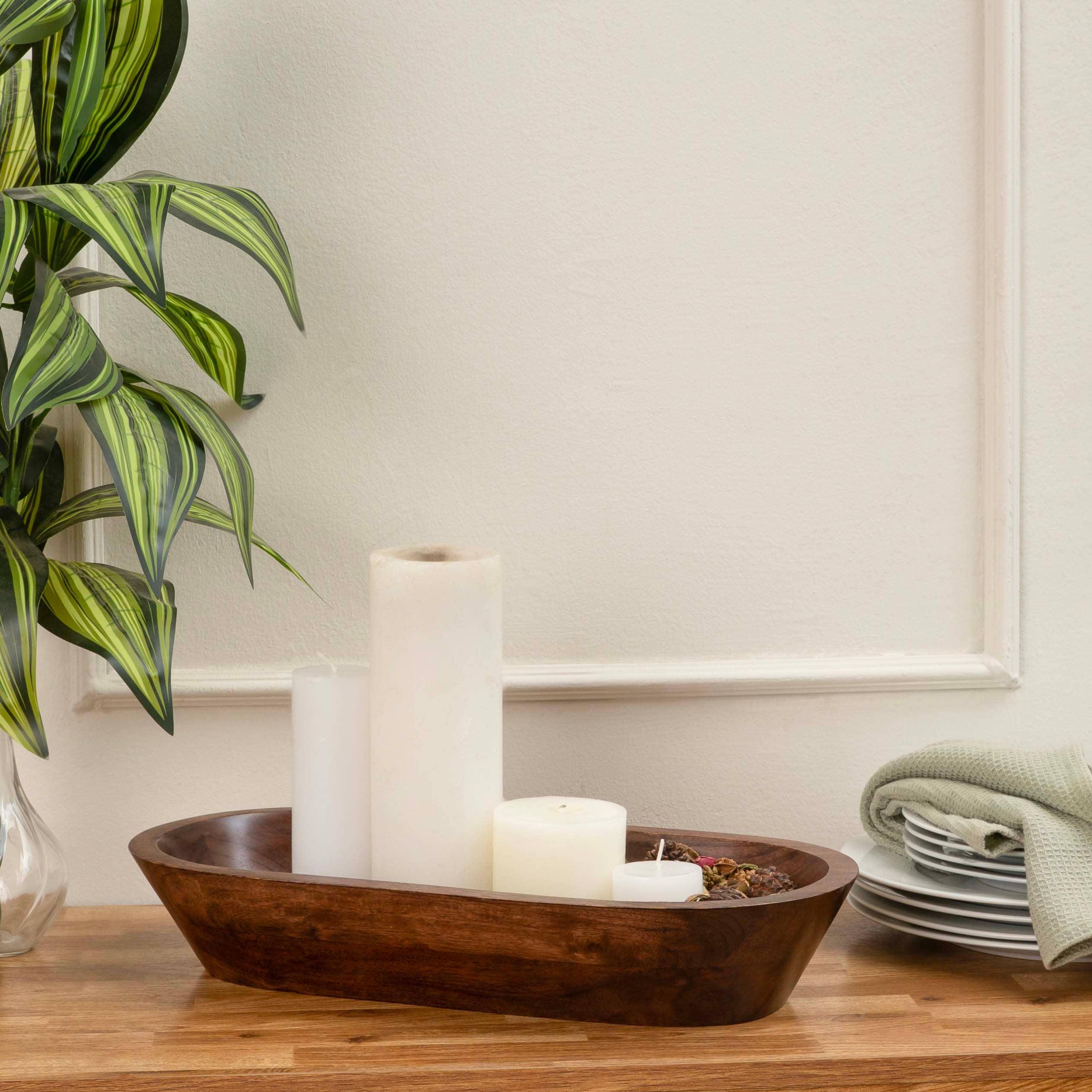 LuxeDesigns Co LLC - Vendita all'ingrosso Ciotole/Piatti decorativi - Grande ciotola per pasta in legno intagliato a lungo, ciotole in legno fatte a mano16