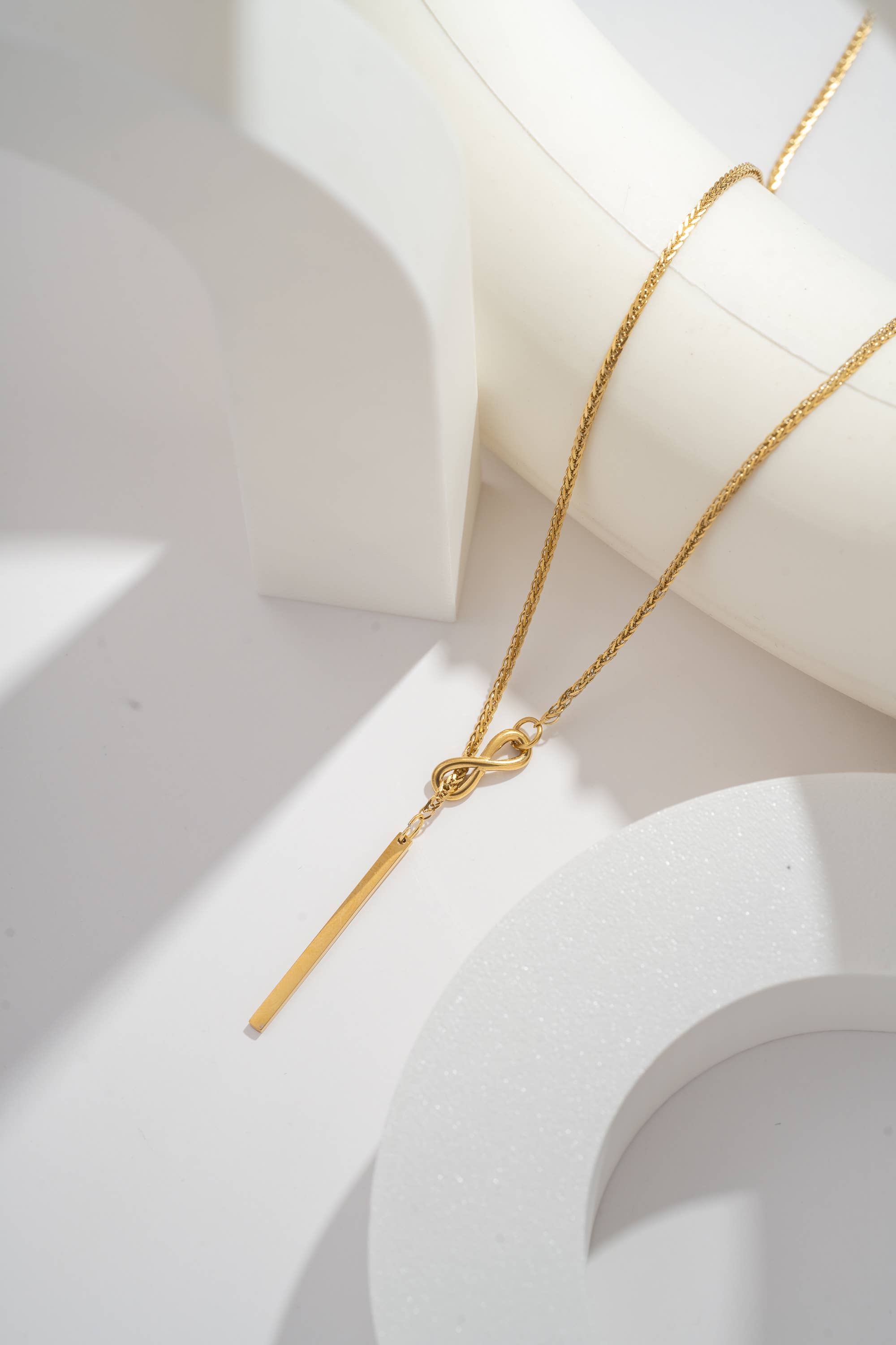 COSMOS - Wholesale Pendant/Charm Necklace - Women's Infinity Necklace – Elegant Stainless Steel Pendant1