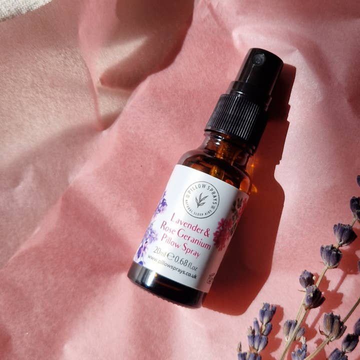 Pillowsprays – wholesale Room & linen spray – Pillow Spray - Lavender and Rose Geranium (20ml) x 251