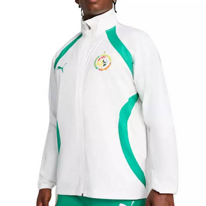 Tuta di presentazione Puma Senegal Calcio 2024/25 per la vendita all'ingrosso da parte di SchnappFreude
