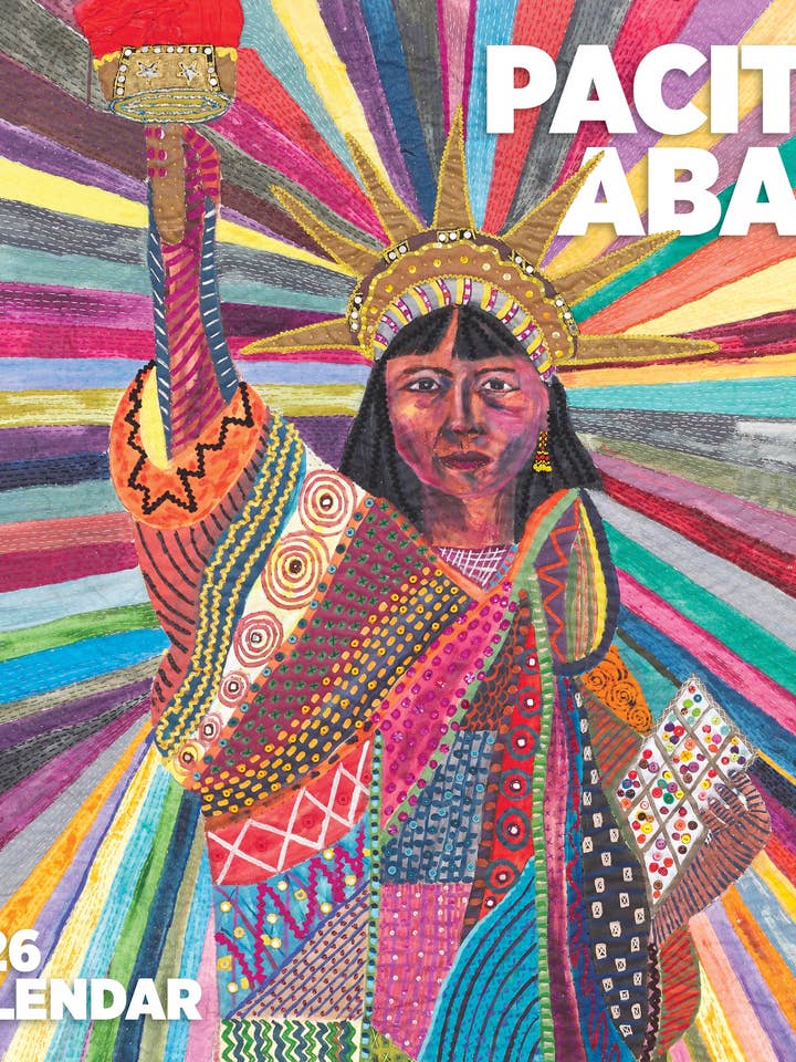 Pacita Abad 2026 Wall Calendar for wholesale by Pomegranate
