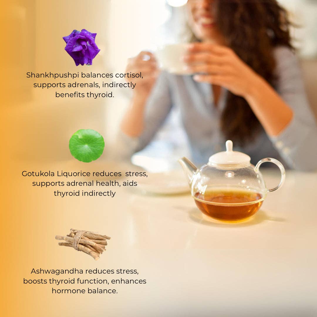 Namhya Ayurveda - Vendita all'ingrosso Tisane salutari e depurative - Tè Namhya per la cura della tiroide per l'ipotiroidismo3