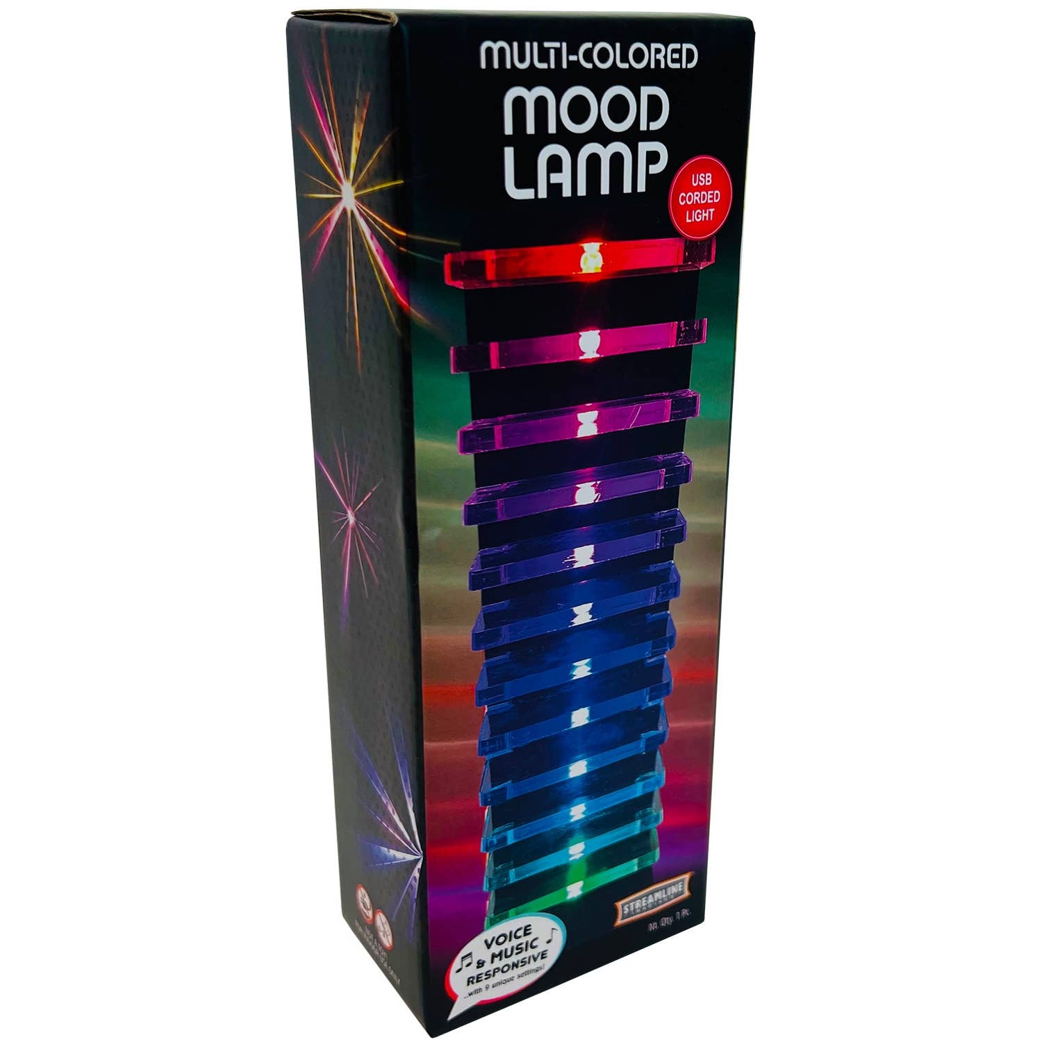 Streamline - Wholesale Accent/Desk Lamp - Voice Responsive Multi-Color Mood Lamp2