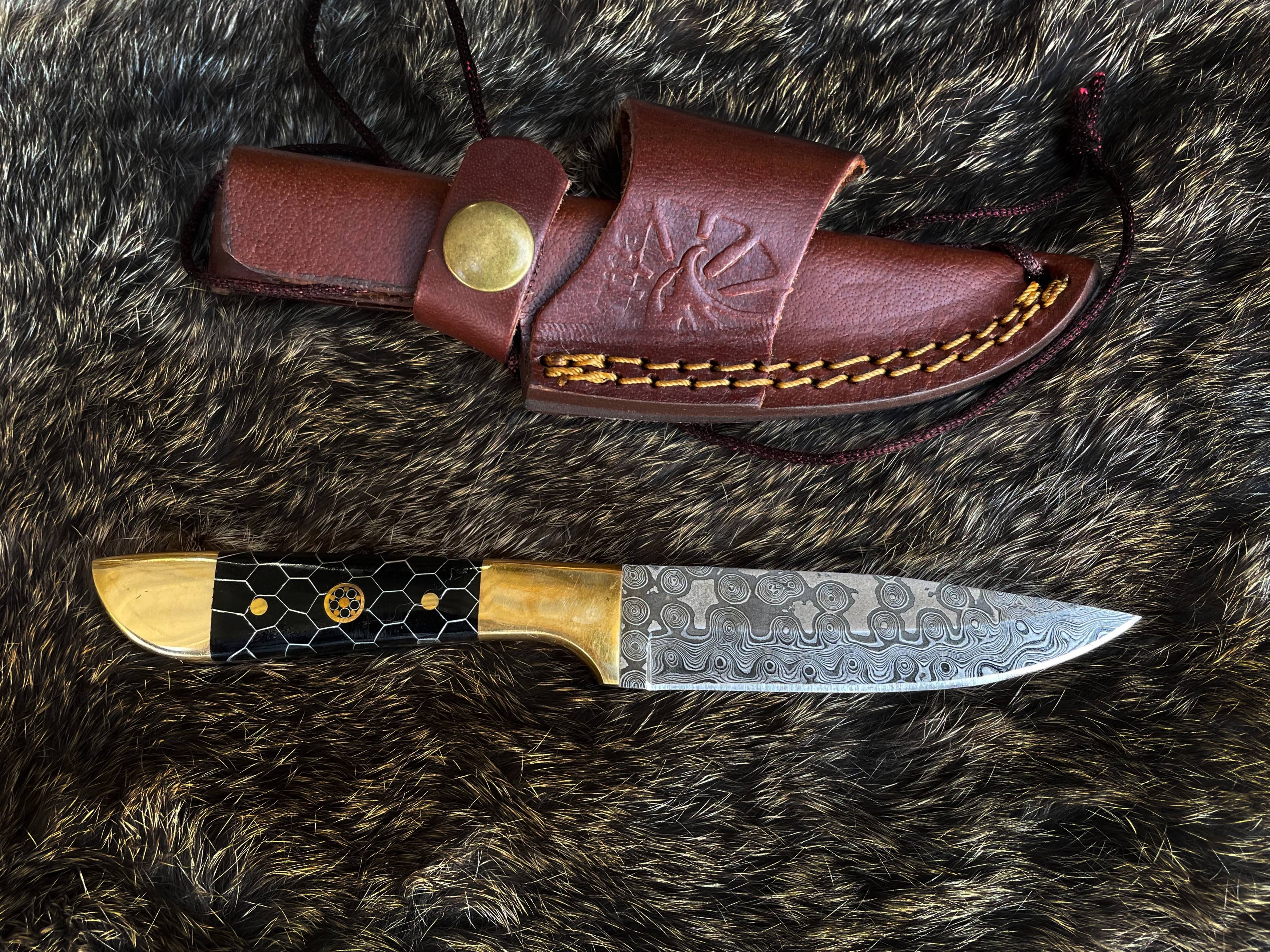 Titan International - Vendita all'ingrosso Coltellino tascabile/portacoltellino - Titan Il Serpente Dorato TK-4132