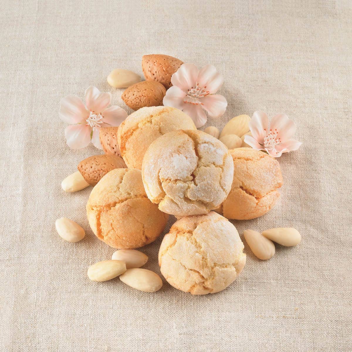 Mercato di Bellina - Vente Biscuits - Amaretti aux amandes classiques - Fait main dans une boîte cadeau Sans gluten1